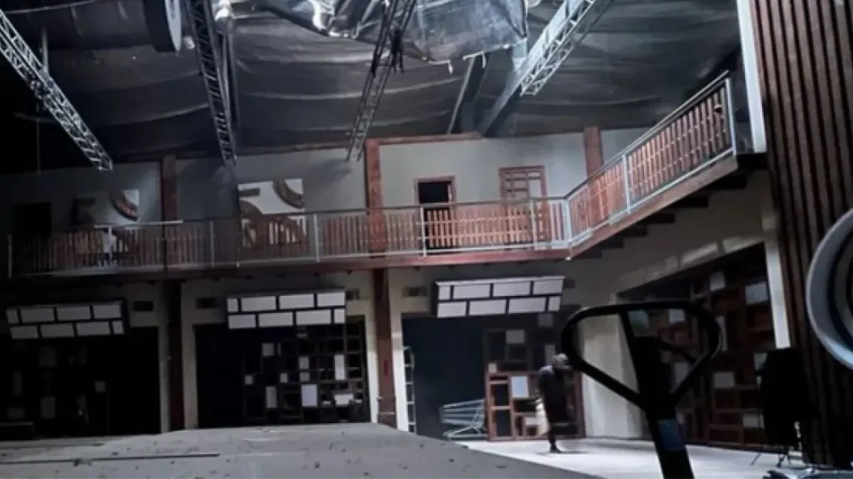 «Вщент»: війська РФ розтрощили павільйон телеканалу СТБ – зруйновано локацію «Зважених та щасливих»