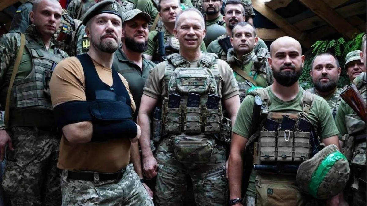 «Наші війська успішно контратакували»: Сирський побував на Покровському напрямку і повідомив про успіхи ЗСУ