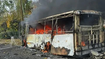 30 загиблих і 18 поранених: Краматорськ пережив страшний обстріл росіянами пасажирського автобуса