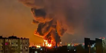 На Росії палає хімкомбінат «Азот»: дрони поцілили в найбільшого виробника аміаку та азотних добрив
