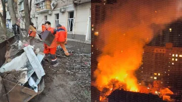 Удар РФ по Одесі: двоє загиблих, 13 поранених – дрони влучили в пологовий і житлові будинки