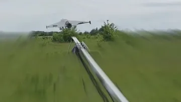 Новий український дрон успішно вразив реактивний беспілотник «Герань-5»: деталі бойового застосування
