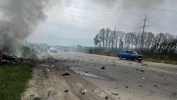 Росія вдарила по автомобілю енергетиків на Сумщині: одна людина загинула, є поранені 