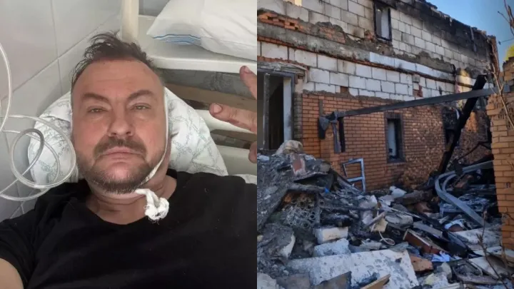 «Ні дому, ні машин, ні речей»: Сергій Флеш показав фото зруйнованого шахедами будинку