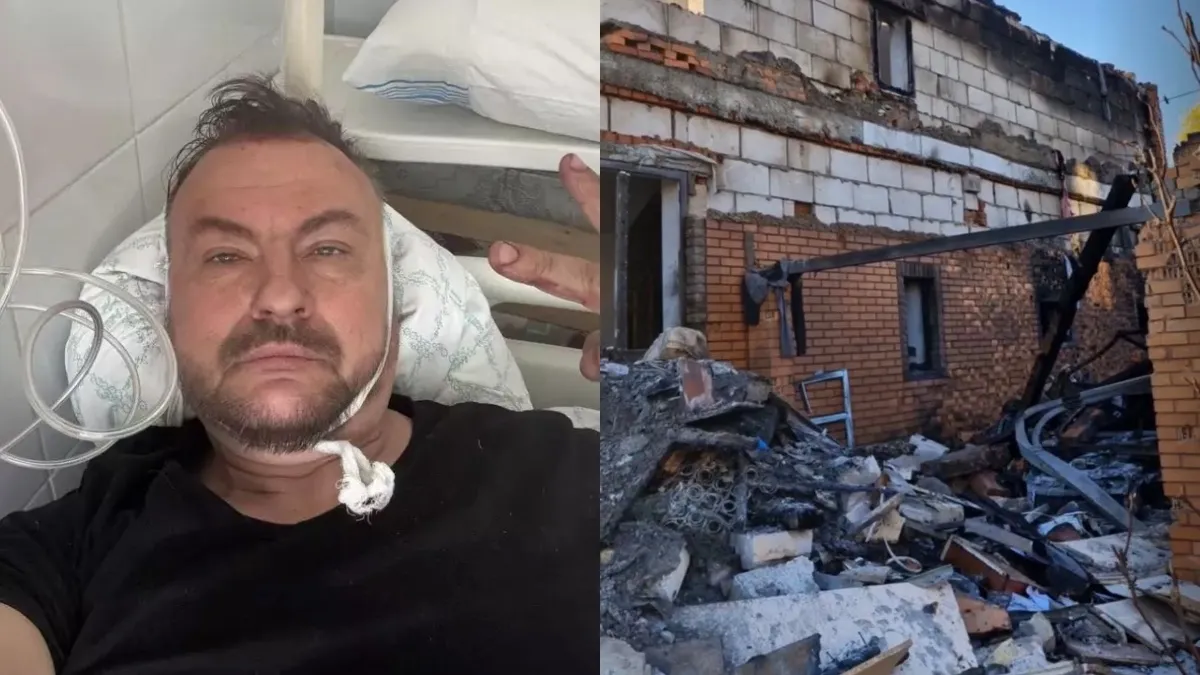 «Ні дому, ні машин, ні речей»: Сергій Флеш показав фото зруйнованого шахедами будинку
