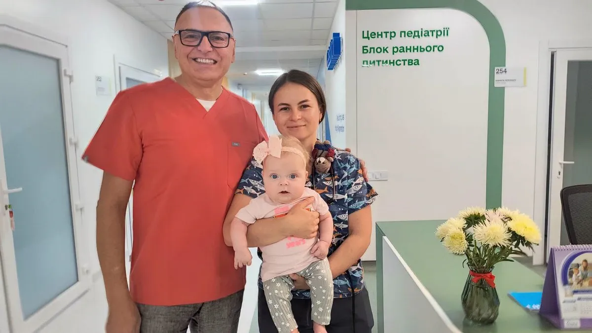 Диво медицини: як львівські лікарі врятували немовля з тромбами по всьому тілу