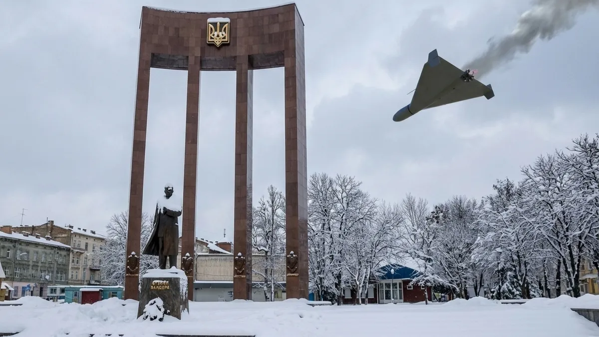 Атака на пам’ятник Бандері у Львові: Садовий повідомив, чи є постраждалі