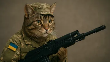 Працівники ТЦК «мобілізували» кота на Київщині: відео стало вірусним у мережі