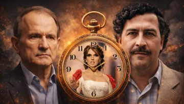 Годинник Медведчука з зображенням Марченко продали дорожче аксесуара Пабло Ескобара: як він виглядає