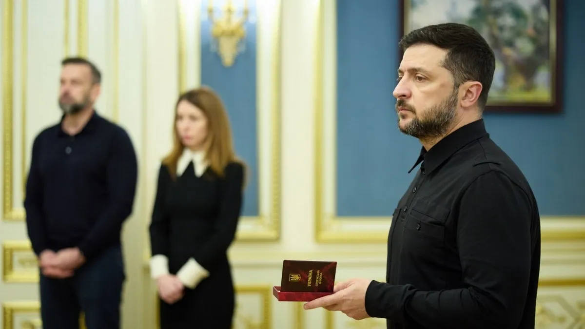 «Ви робите неймовірні речі»: президент Зеленський відзначив державними нагородами українських енергетиків