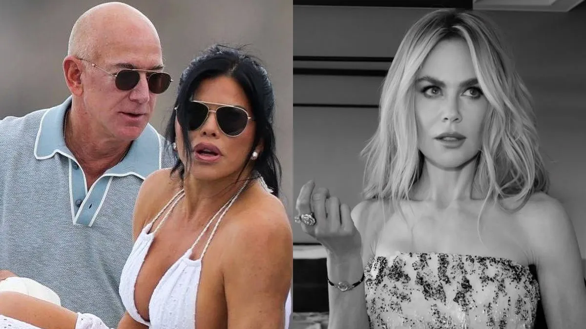 «Королева пройшла повз»: Кідман зіпсувала фотосесію Безоса і Санчес на «Оскарі-2026»