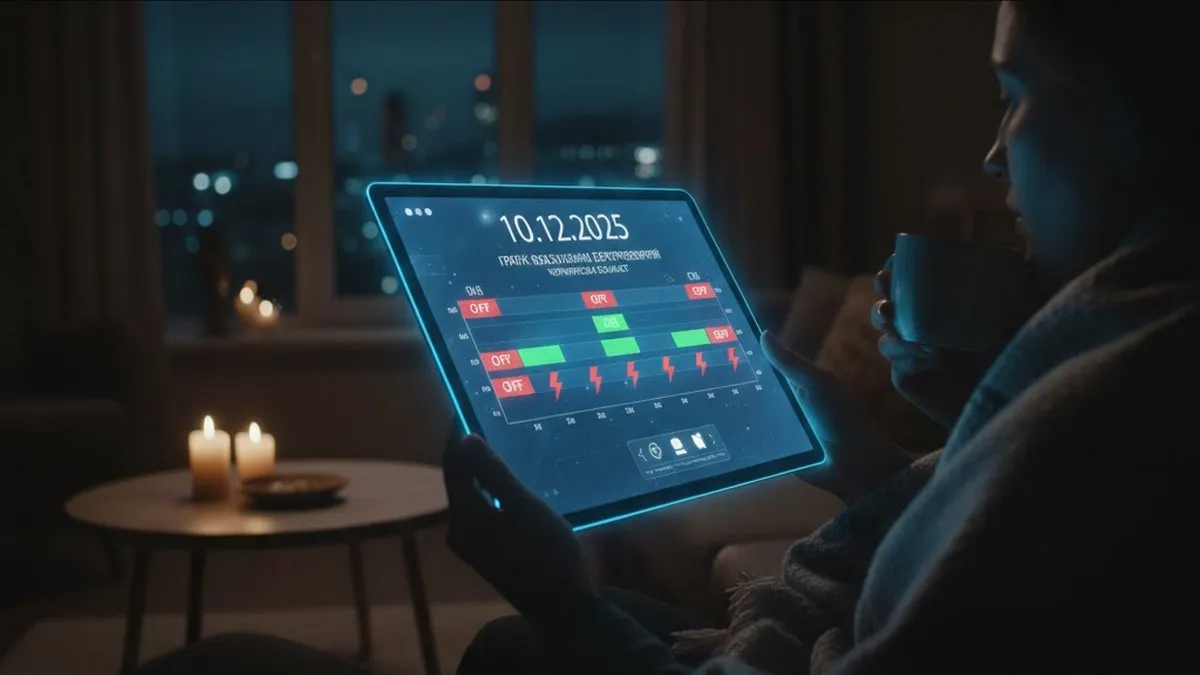 Відключення електроенергії по годинах в Україні: графіки на 10 грудня вразили масштабами