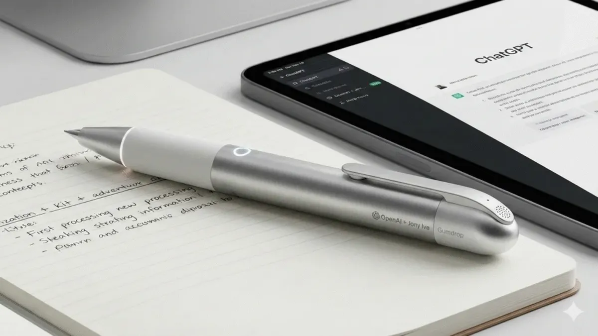 Таємничий гаджет OpenAI, який створюють разом із Джоні Айвом, може виявитися AI-ручкою: подробиці технології 