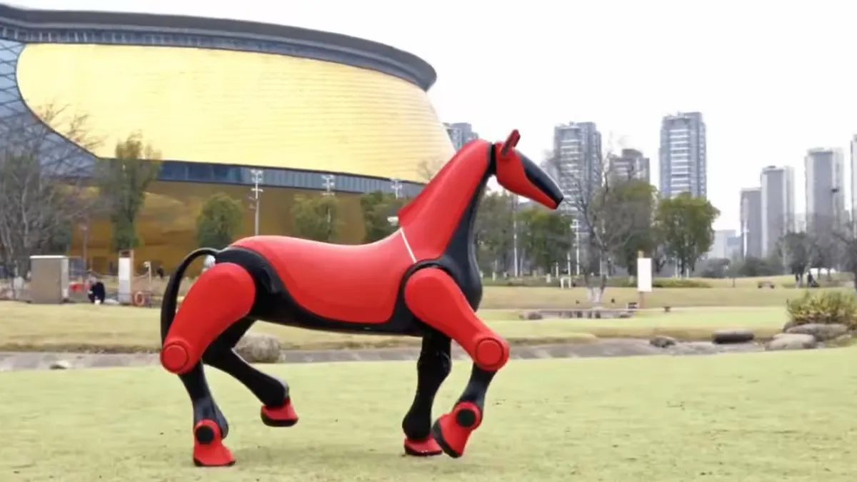 Компанія Deep Robotics представила «робопоні», на якому можуть кататися навіть дорослі: відео розробки 