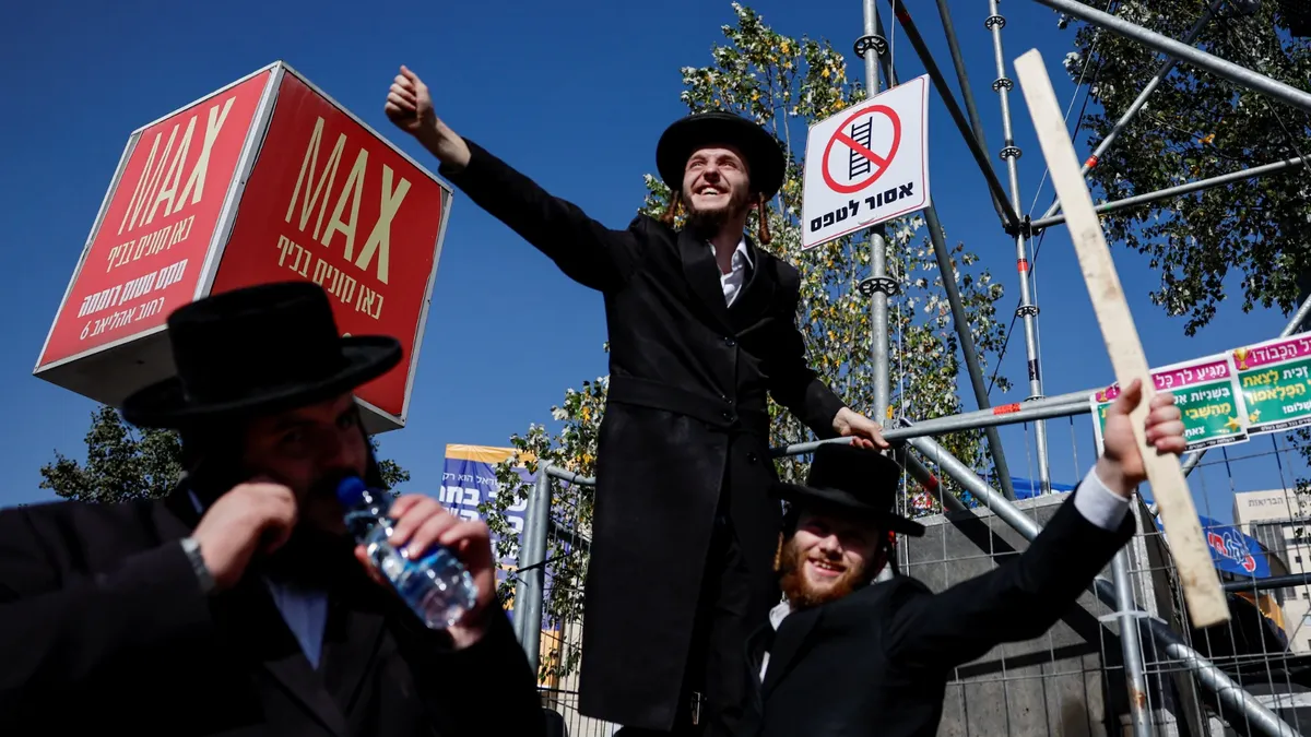 В Ізраїлі ультраортодоксальні євреї протестують проти призову до армії: в чому полягає причина