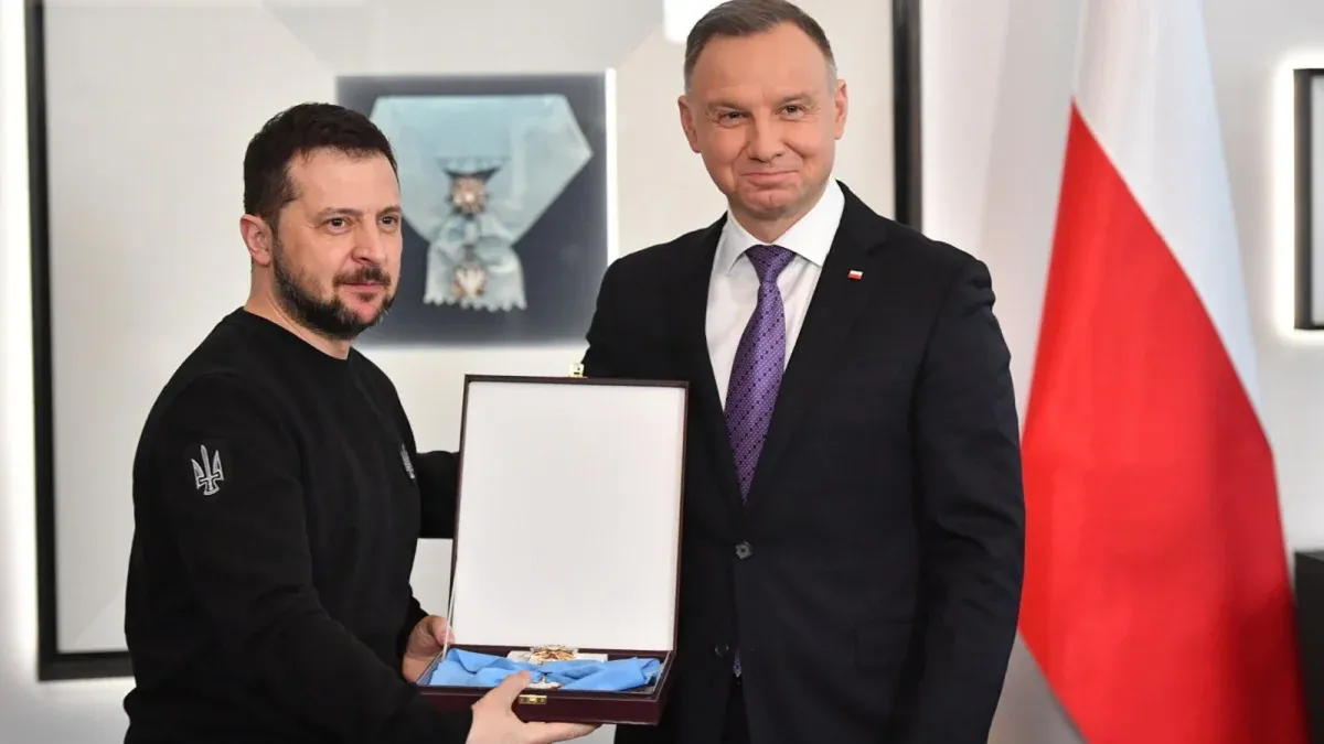 Президент Польщі запропонував позбавити Зеленського найвищої державної нагороди: в чому причина 