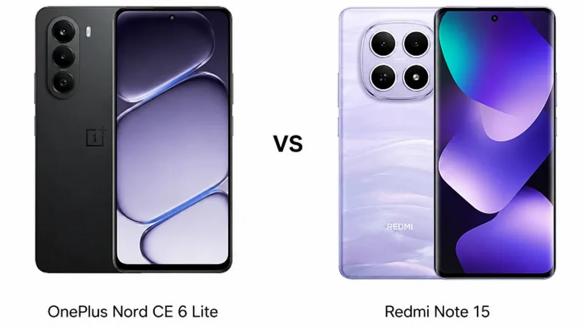 Вибір бюджетного смартфона 2026: Redmi Note 15 проти OnePlus Nord CE 6 Lite