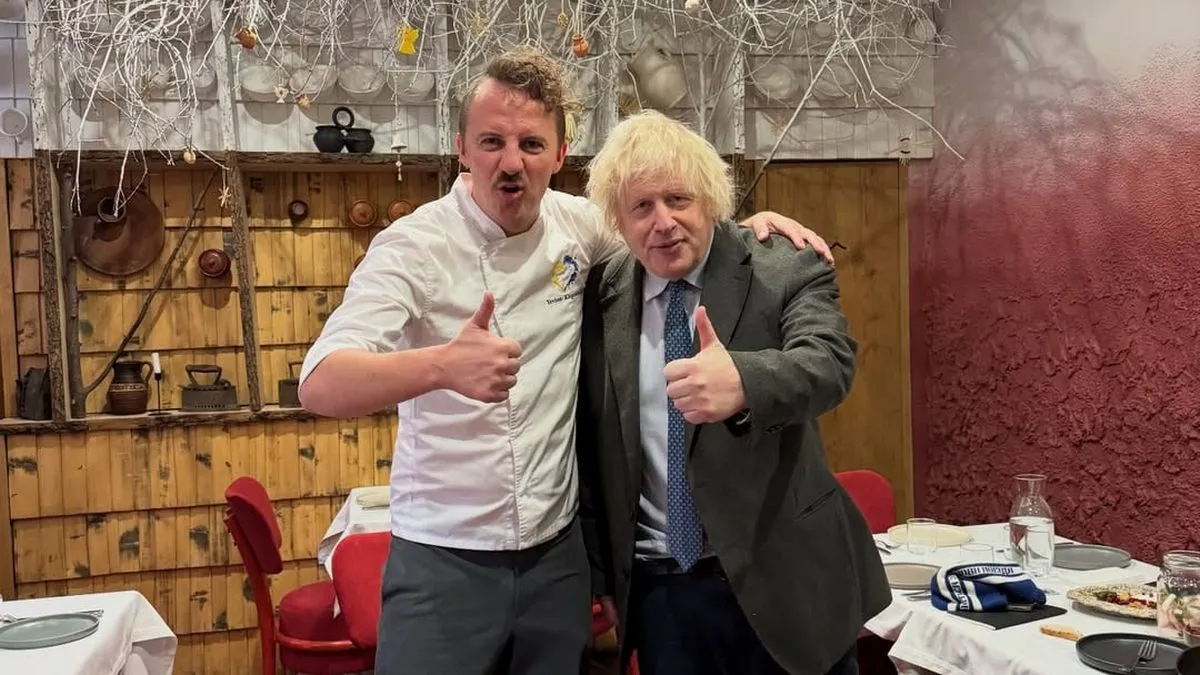 Євген Клопотенко приймав у Києві Бориса Джонсона: чим пригощали британського експрем’єра
