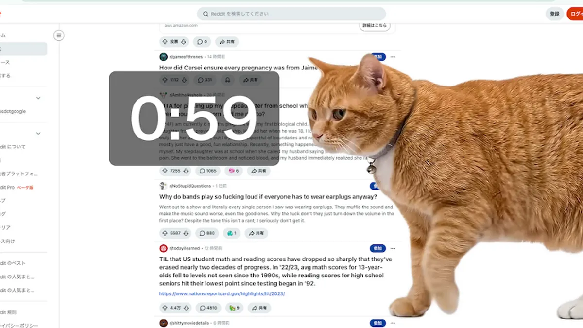 Кіт проти прокрастинації: у Google Chrome з’явилося розширення, яке змушує користувачів робити перерви
