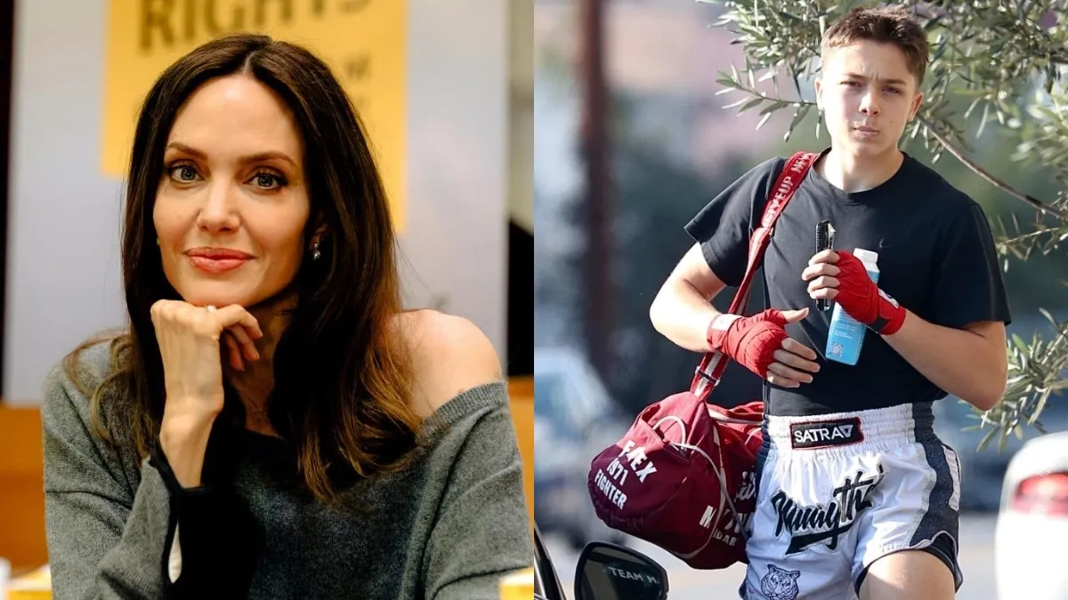Анджеліна Джолі з сином приїхала до Харкова: актриса відвідала боксерський клуб
