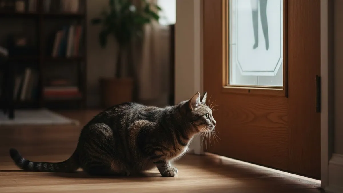 Віддаються почуттям: чому коти слідкують за дверима, поки нас немає вдома – вчені пояснили