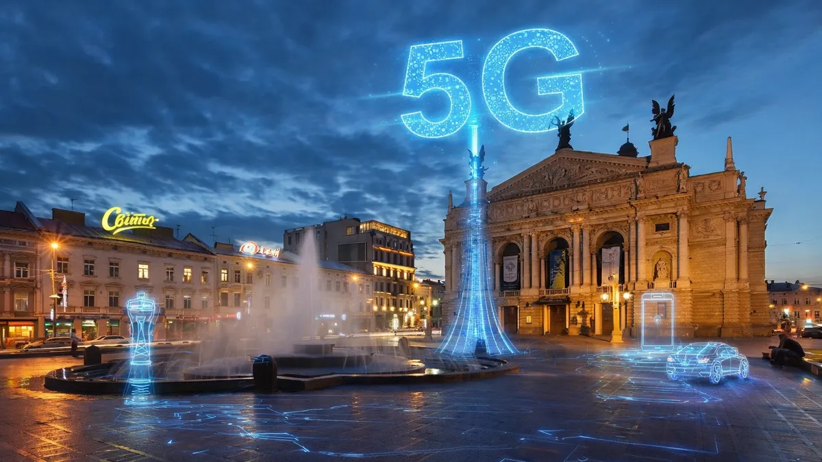 Чи працює 5G у Львові: Садовий перевірив обіцяний стандарт зв'язку