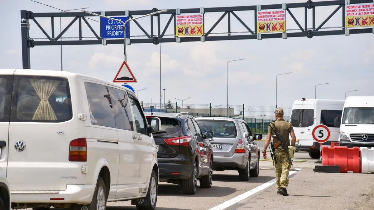 На кордоні України та Польщі утворилися черги через різдвяні свята: на яких КПП ситуація найскладніша