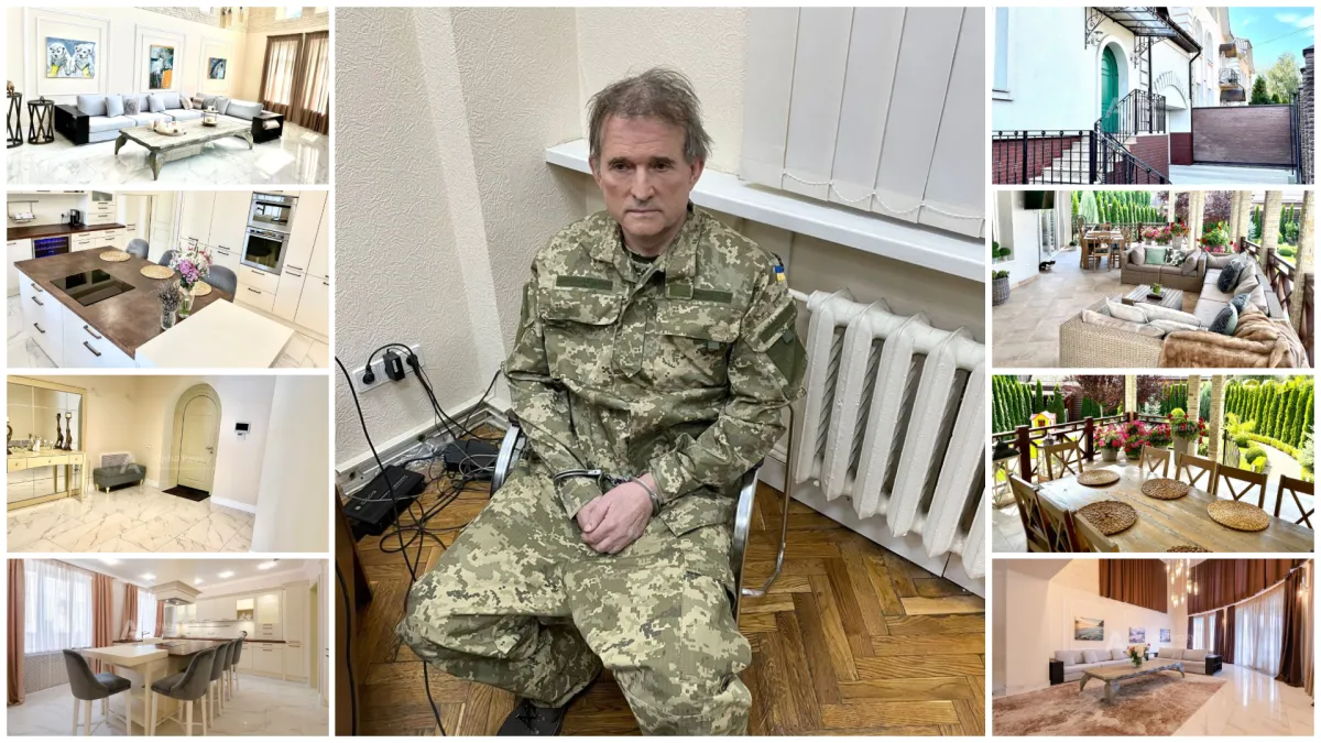 Майже пів мільйона за місяць: як виглядає розкішний будинок, де переховувався Медведчук у Києві