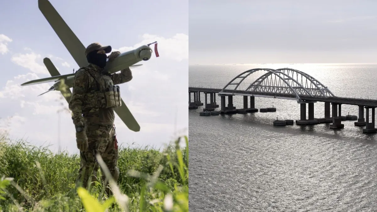 «Ні на що не натякаємо, але…»: Сили Безпілотних Систем показали кадри Кримського мосту