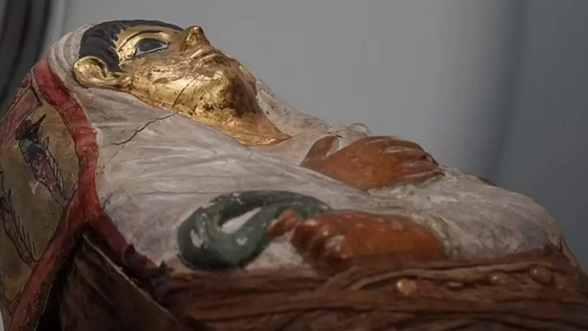 саркофаг, мумія