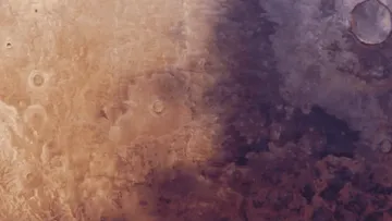 Сумеречна зона на червоній планеті: вже 50 років Марсом шириться таємнича гігантська тінь 