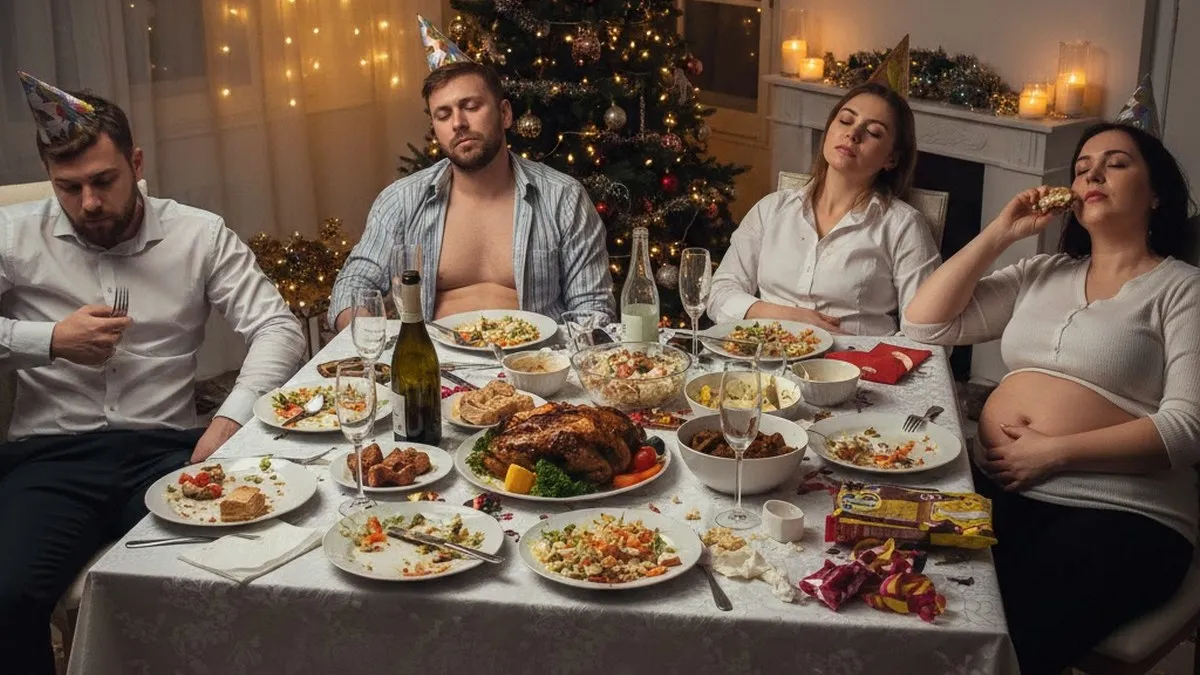 Небезпека святкового столу: чому переїдання б’є по органах і як цього уникнути