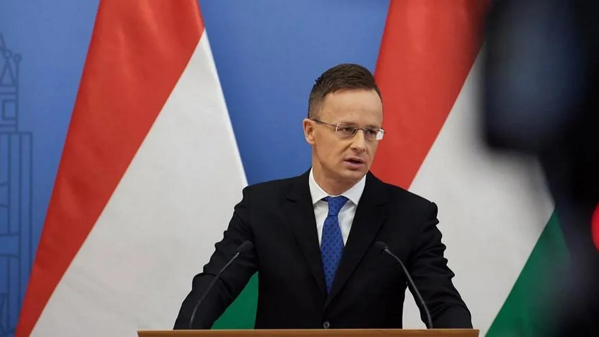 «Гроші угорців не потраплять до України»: голова МЗС Угорщини відреагував на корупційні скандали з Міндічем