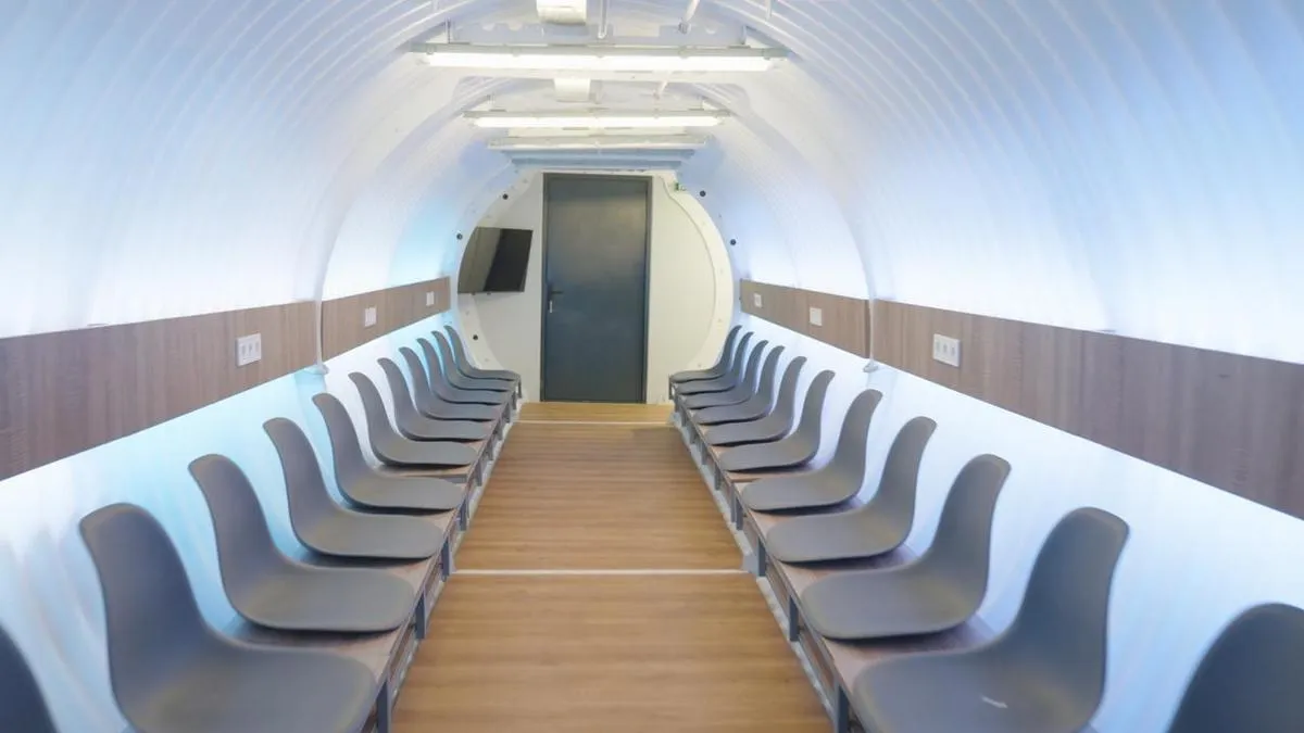 Бородянка стала пілотним майданчиком захисних рішень: на Київщині відкрито перше модульне підземне укриття