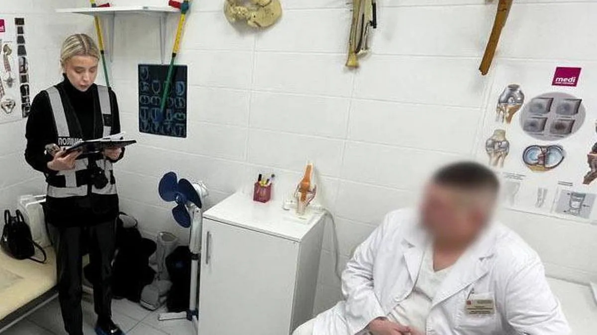 Вимагав від пораненого військового 30 000 гривень за проведення операції: поліція оголосила про підозру лікарю