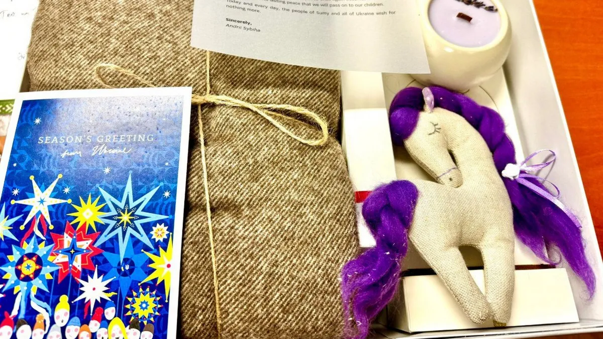 Різдвяний подарунок з прифронтової Сумщини: МЗС України зробило презент європейським колегам