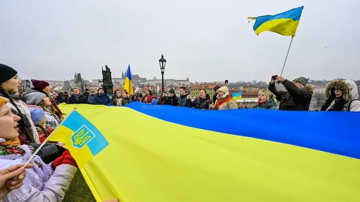«Це провокація проти наших громадян»: в Чехії засудили розгортання прапору України на святковому заході 