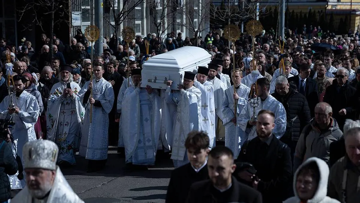 У Києві попрощалися з патріархом Філаретом: де поховали очільника УПЦ КП