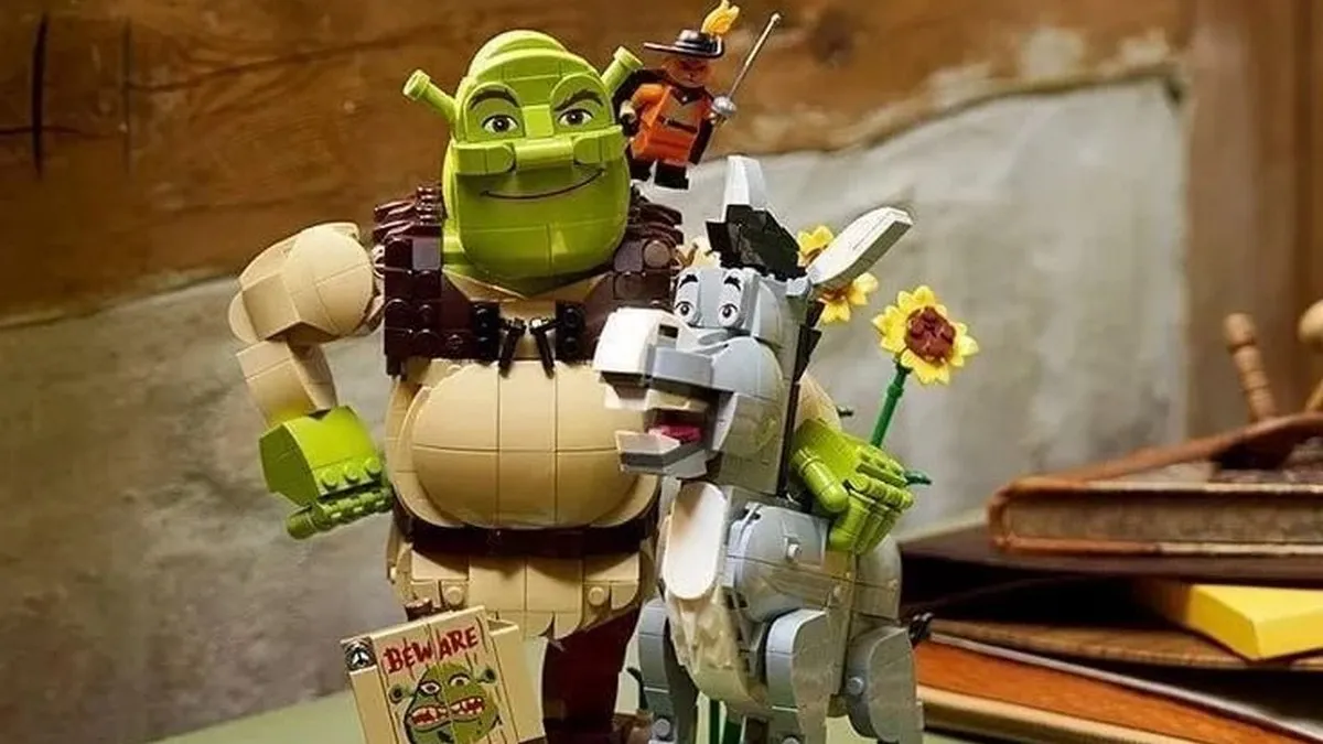 LEGO готує набір за мотивами «Шрека»: перші фото вже злили в мережу