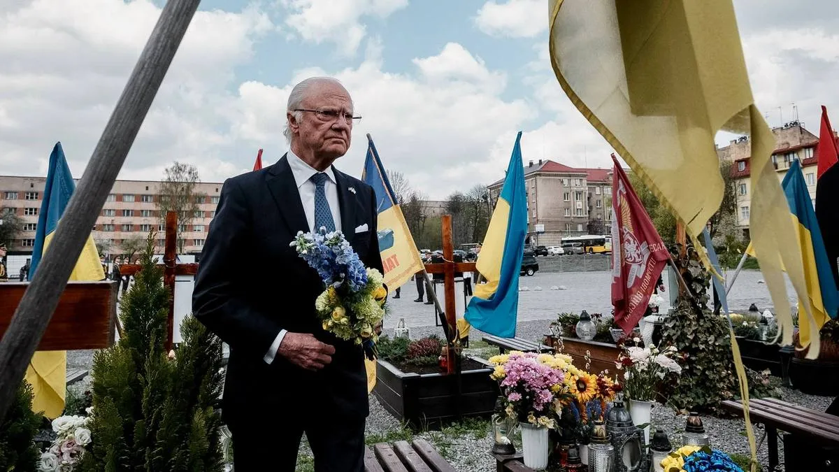 Король Швеції прибув до України: що Карл XVI та Володимир Зеленський робили у Львові