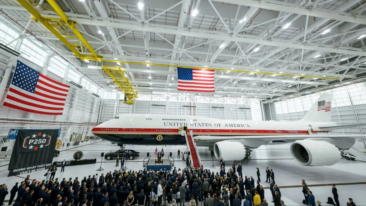 Катар подарував Трампу новий президентський літак США на 250-річчя незалежності: як він виглядає