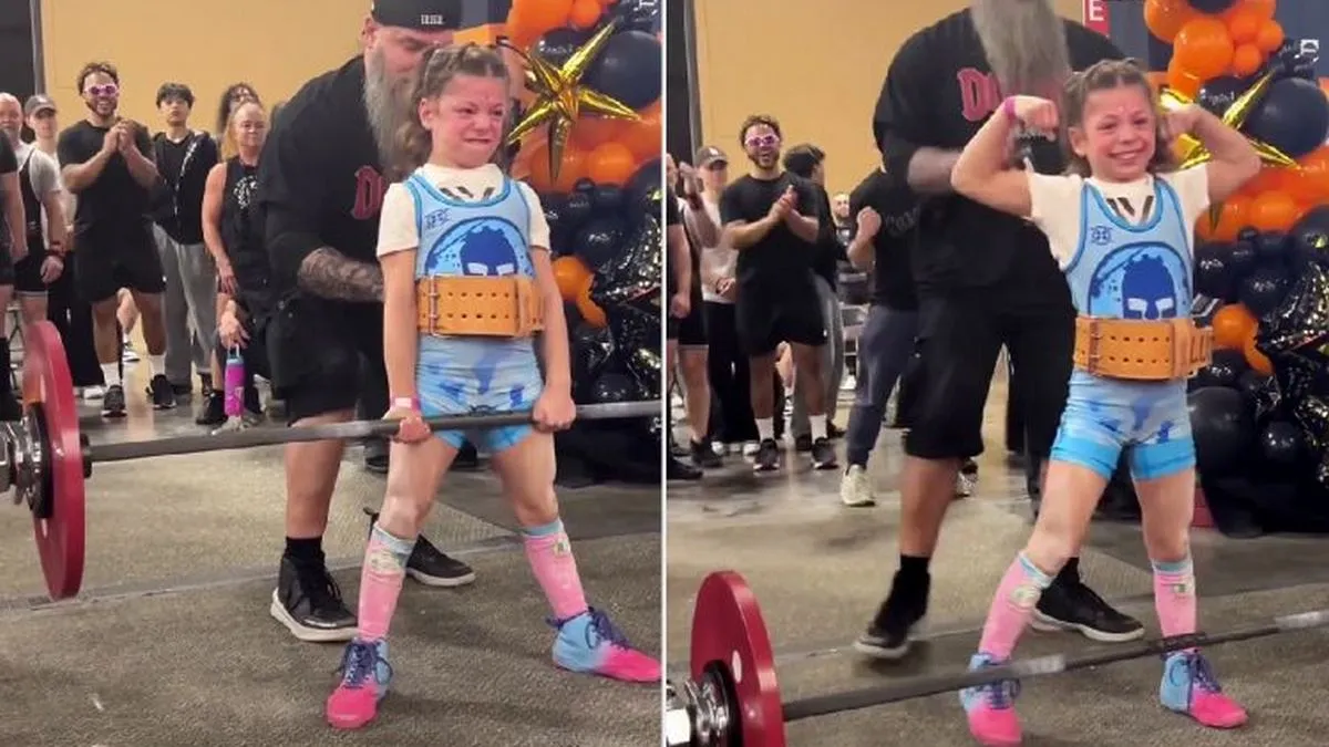 9-річна американська дівчинка підняла штангу вагою 82 кг та стала зіркою мережі: відео змагань