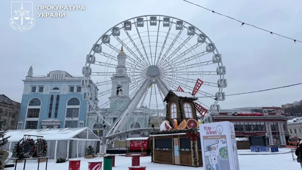 Колесо огляду на Подолі хочуть терміново закрити: прокуратура виявила суттєві недоліки конструкції 