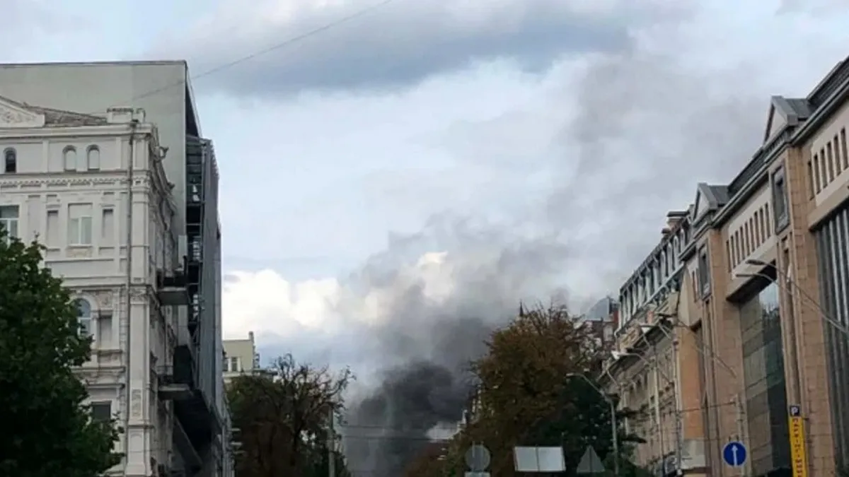 Дрон вдарив по центральному управлінню СБУ у Києві: чи є жертви та постраждалі