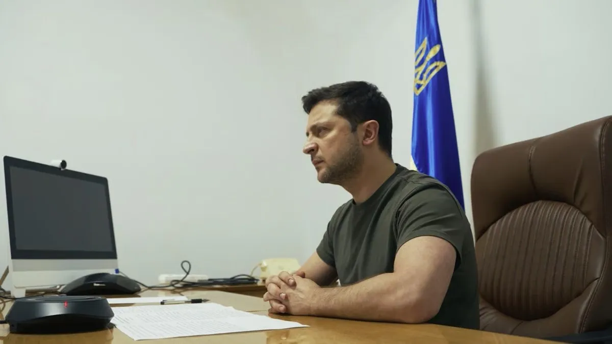 «Зброя замість таксі»: Володимир Зеленський вперше показав секретний бункер під Офісом президента