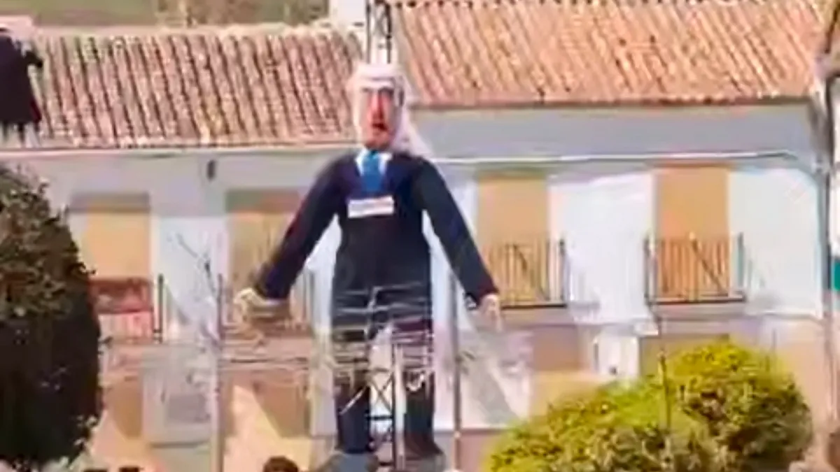 В Іспанії спалили опудало Нетаньягу: відео інциденту, що викликав протест Ізраїлю в бік Мадриду