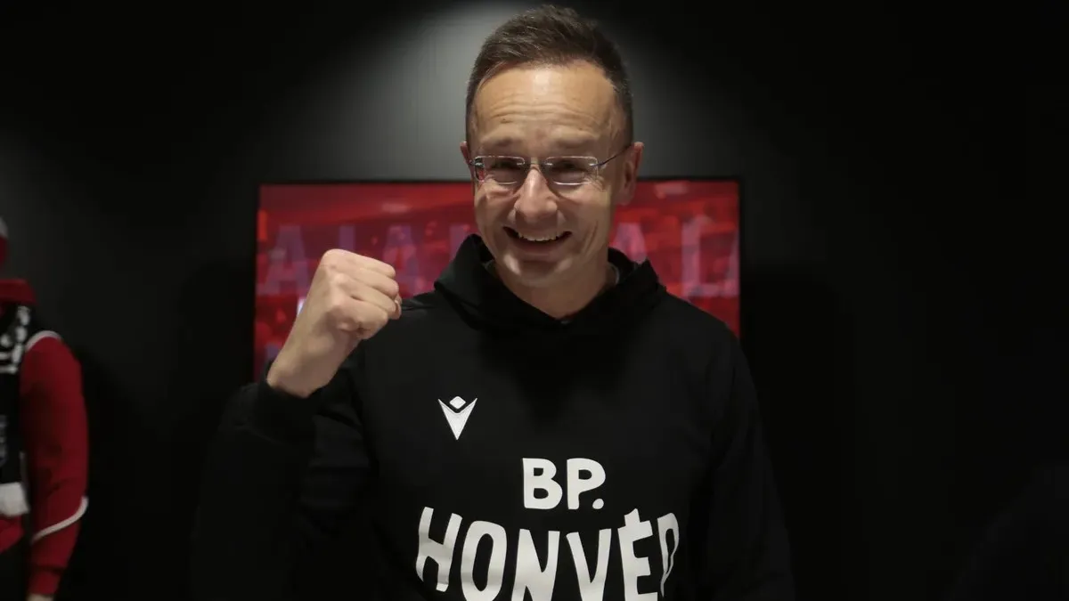 Угорський міністр Сійярто очолив футбольний клуб: чим буде займатися критик України на новій посаді