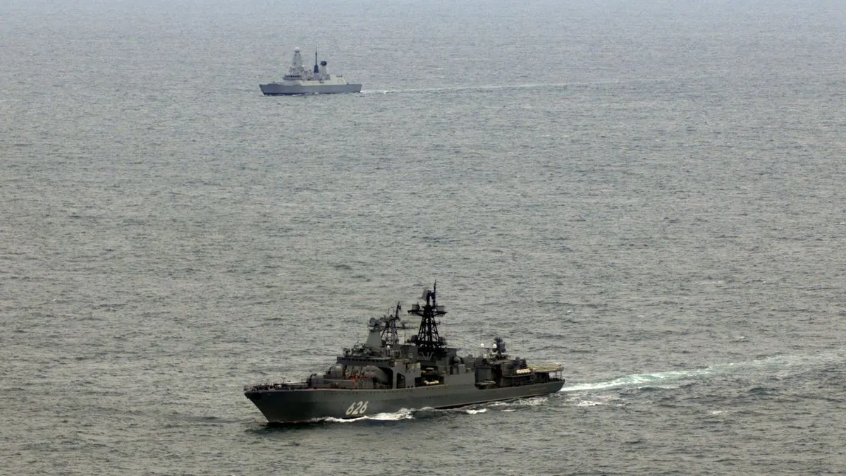 Британський есмінець за наказом НАТО перехопив російський військовий корабель у Північному морі: що це означає