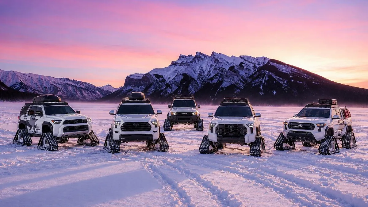 Toyota представила п'ять концептів Snowhunter: чим вони відрізняються від серійних позашляховиків