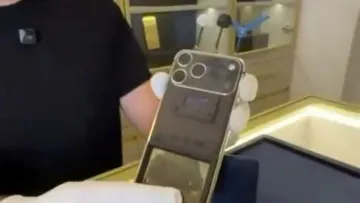 У Києві «продають» iPhone 18 Pro Max за $20 тисяч із детектором дронів: магазин створив незвичайну новинку